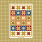 Cozy Quilt Squares 4x6 Sticker Sheet