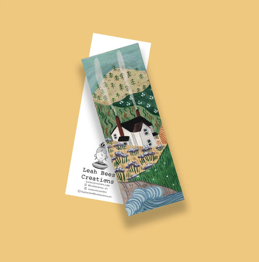 Little House on the East Coast Cardstock Bookmark