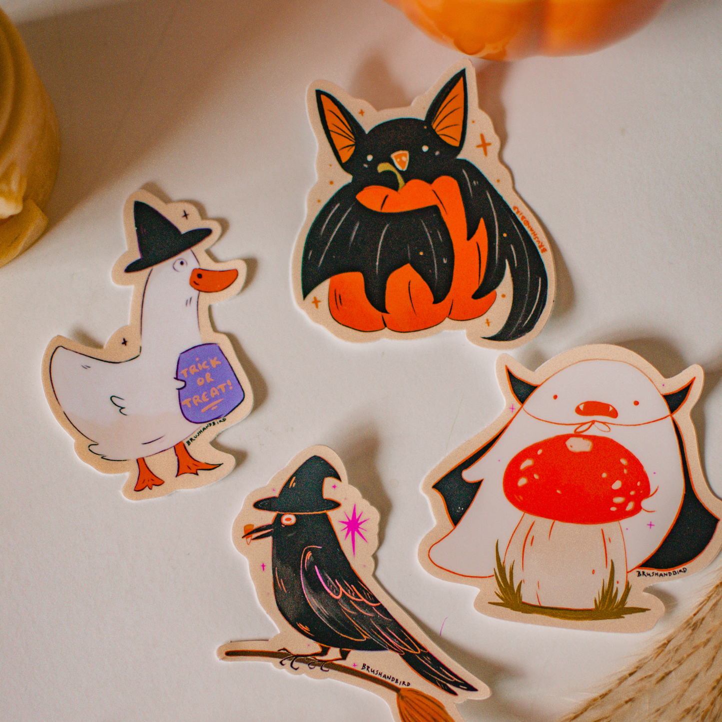 Halloween Bat Sticker
