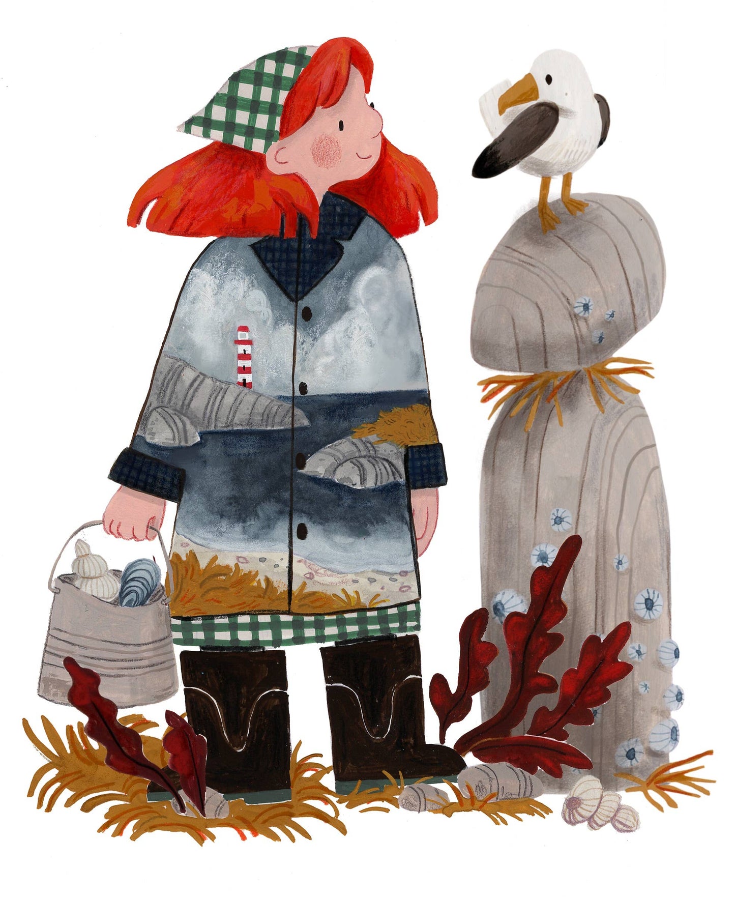 Seaside Jacket Sticker
