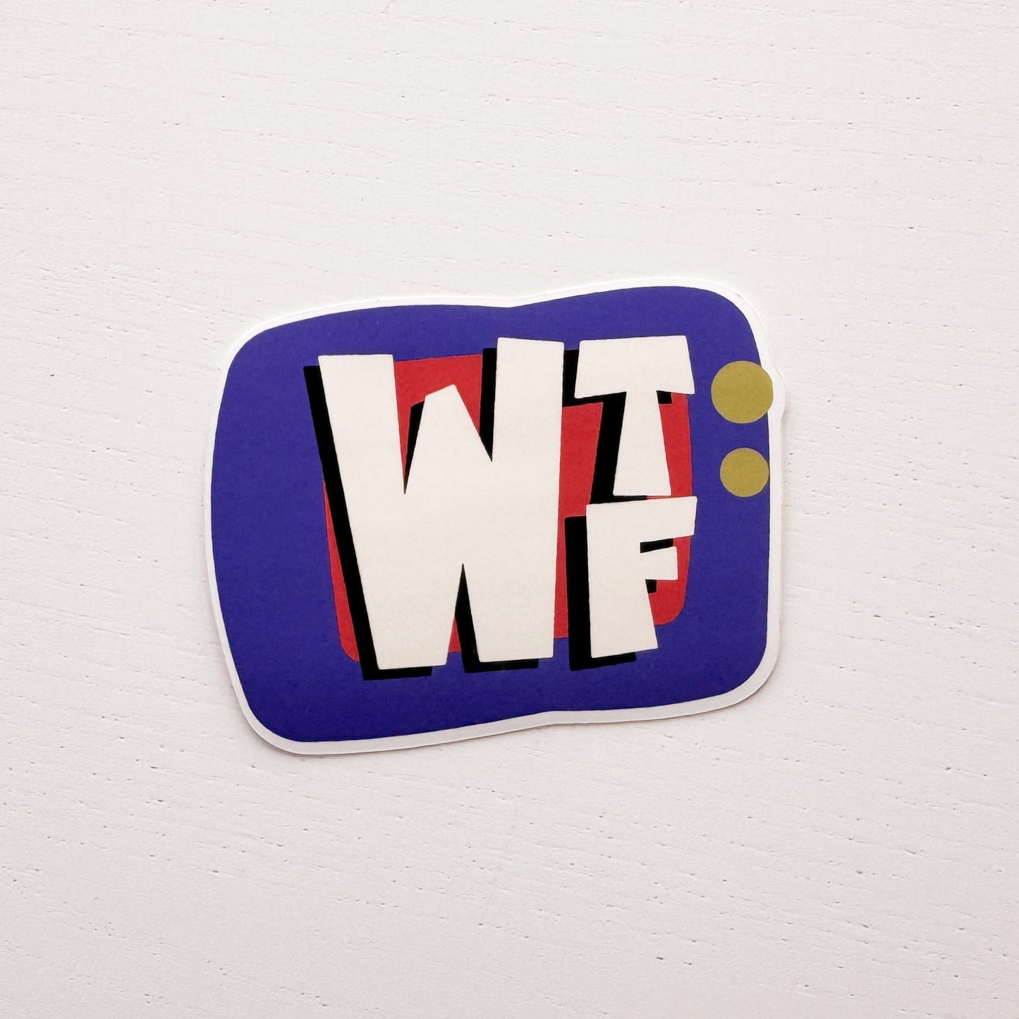 WTF Sticker