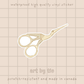 Embroidery Scissors Sticker