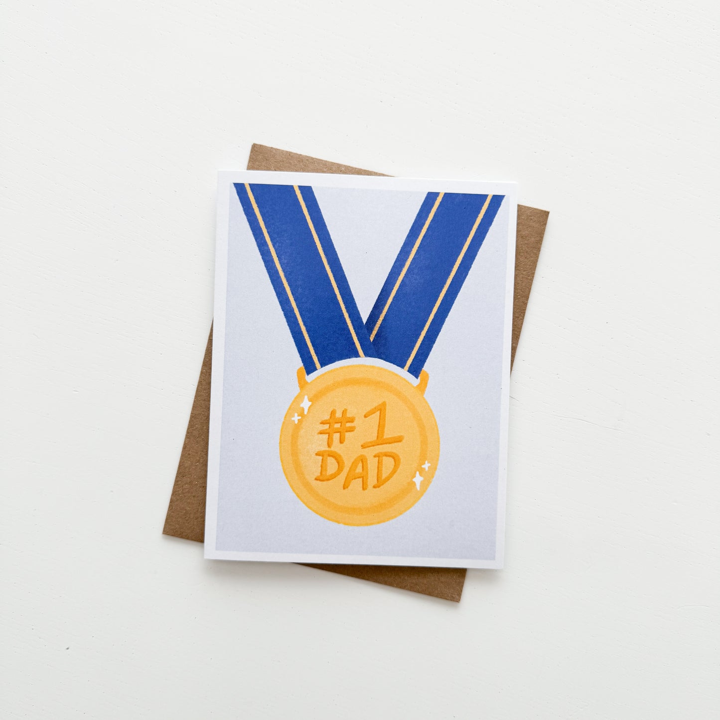 #1 Dad Card