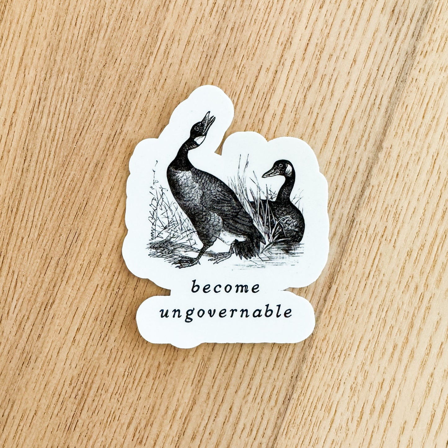 Ungovernable Vinyl Sticker