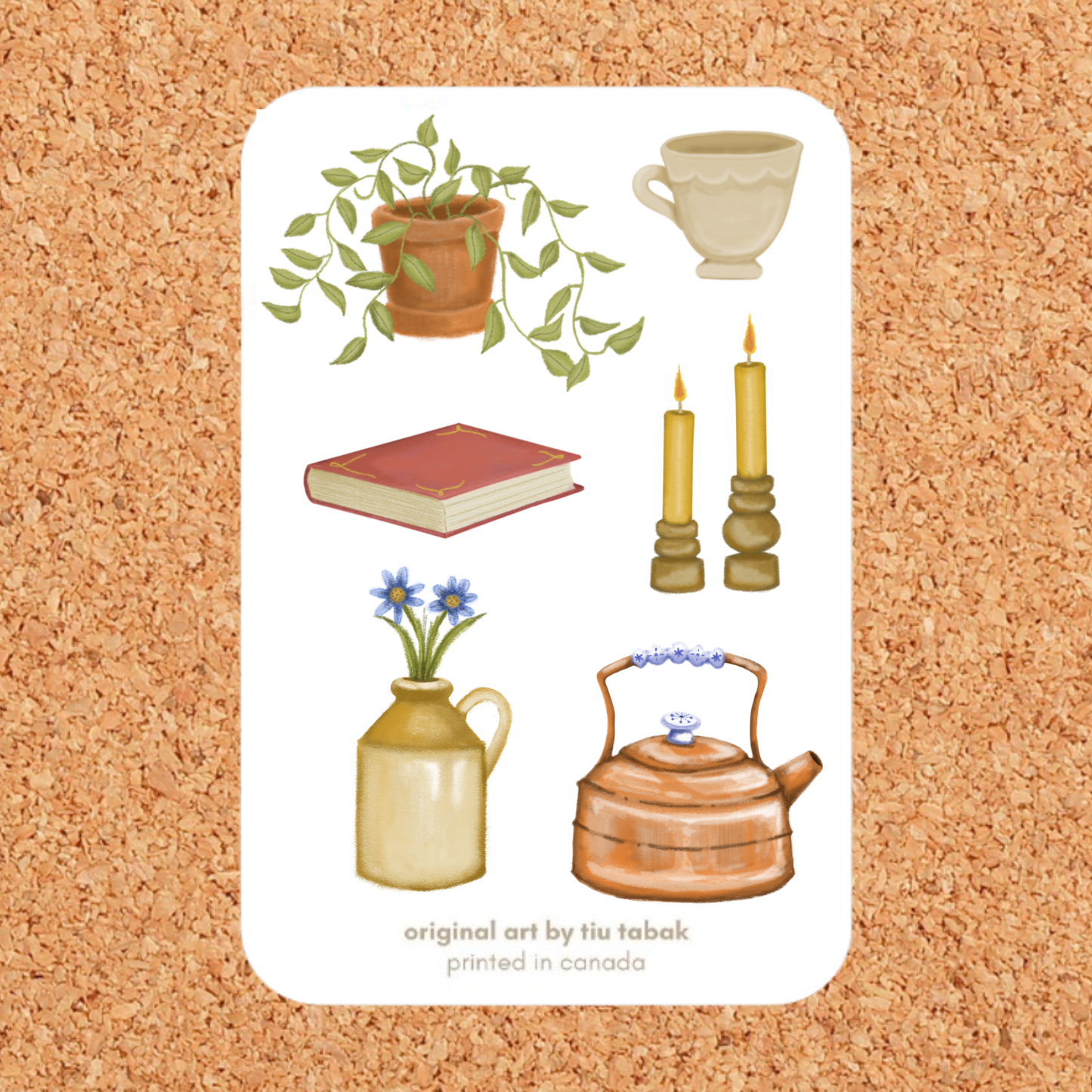 Shelfie 4x6 Vinyl Sticker Sheet