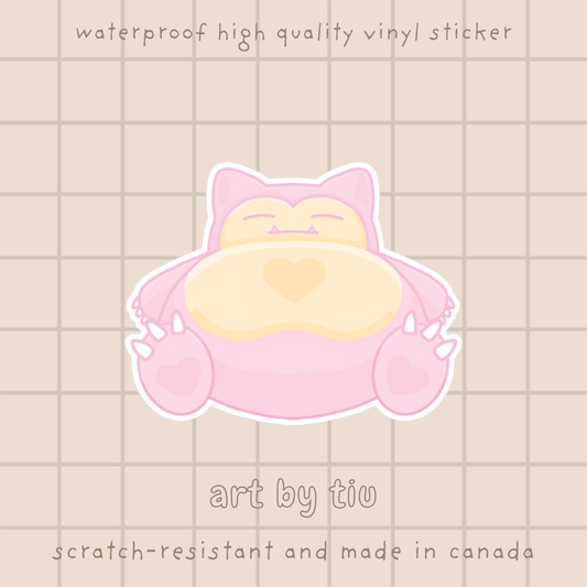 Sleepy Giant Pocket Pal Sticker