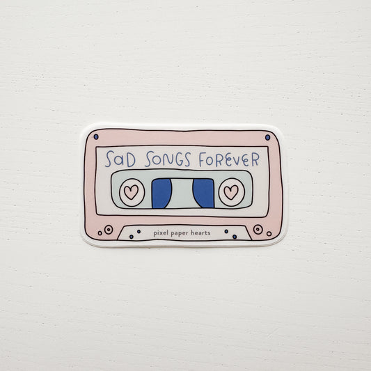 Sad Songs Forever Sticker