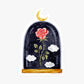 Midnight Rose Sticker