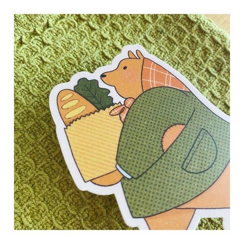 Market Bear Sticker