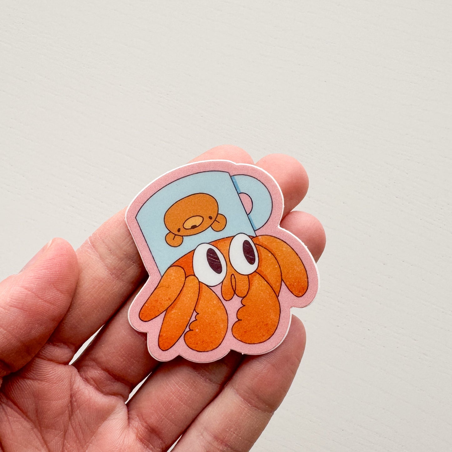 Hermit Crab Sticker