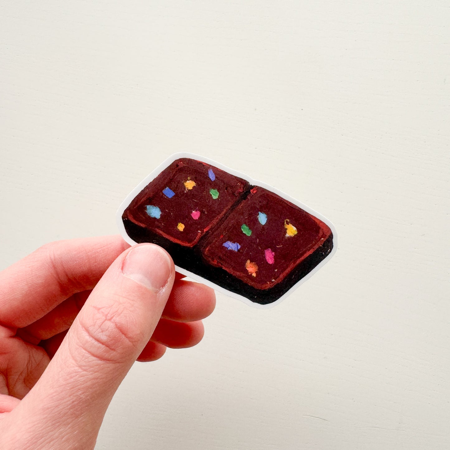 Cosmic Brownie Vinyl Sticker