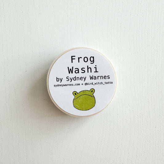 Frog Washi Tape