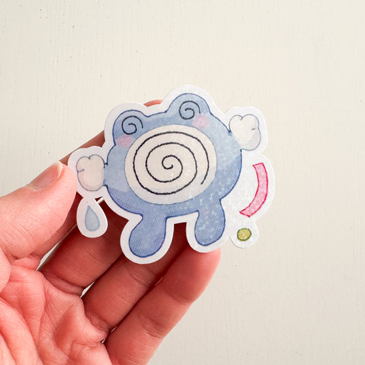 Polywhirl Holographic Sticker