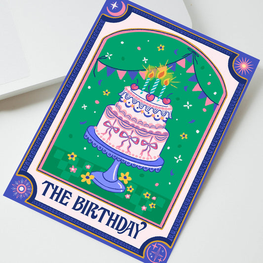 The Birthday Tarot Card Greeting Card
