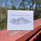 Moderately Sized Mountain Card