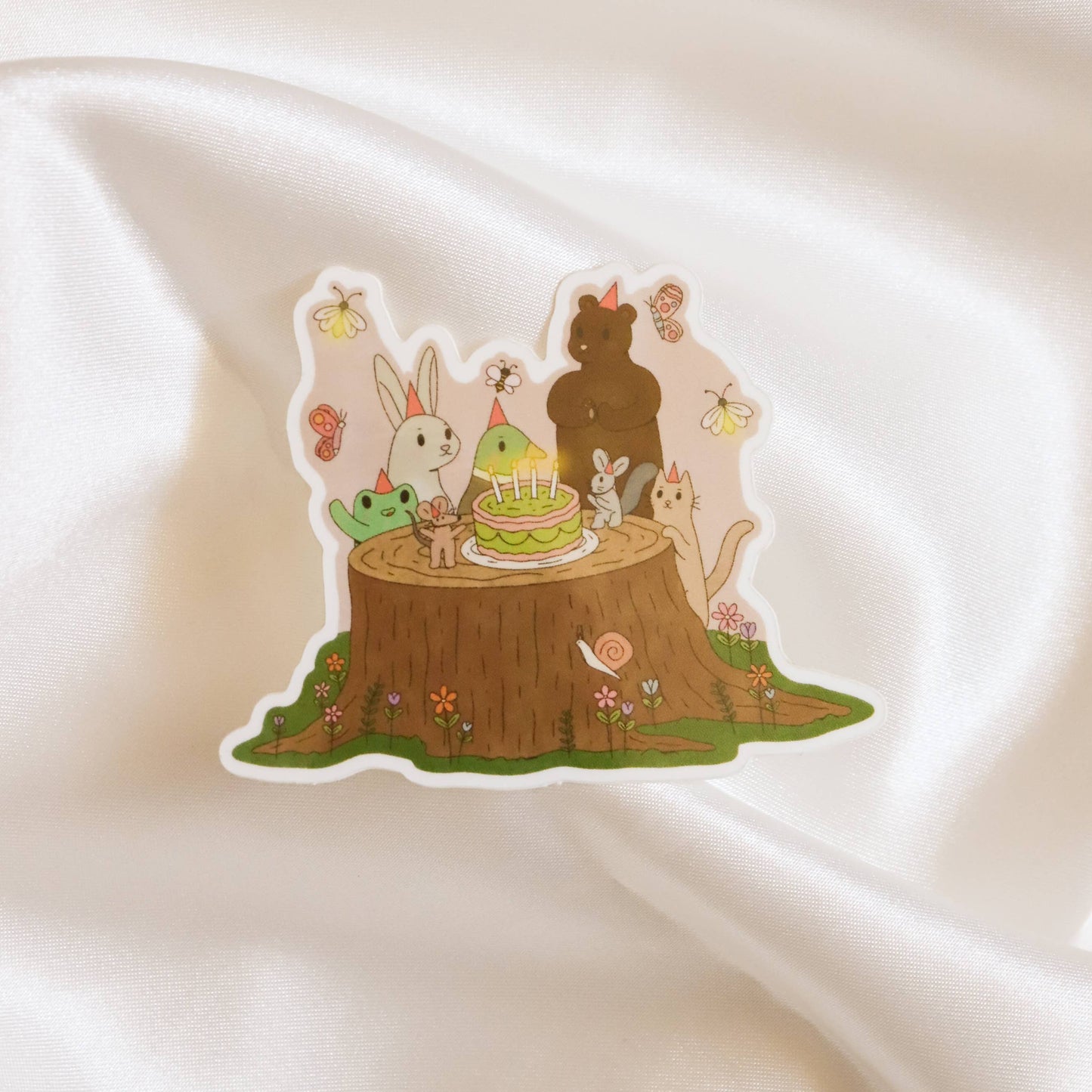 Forest Party Sticker