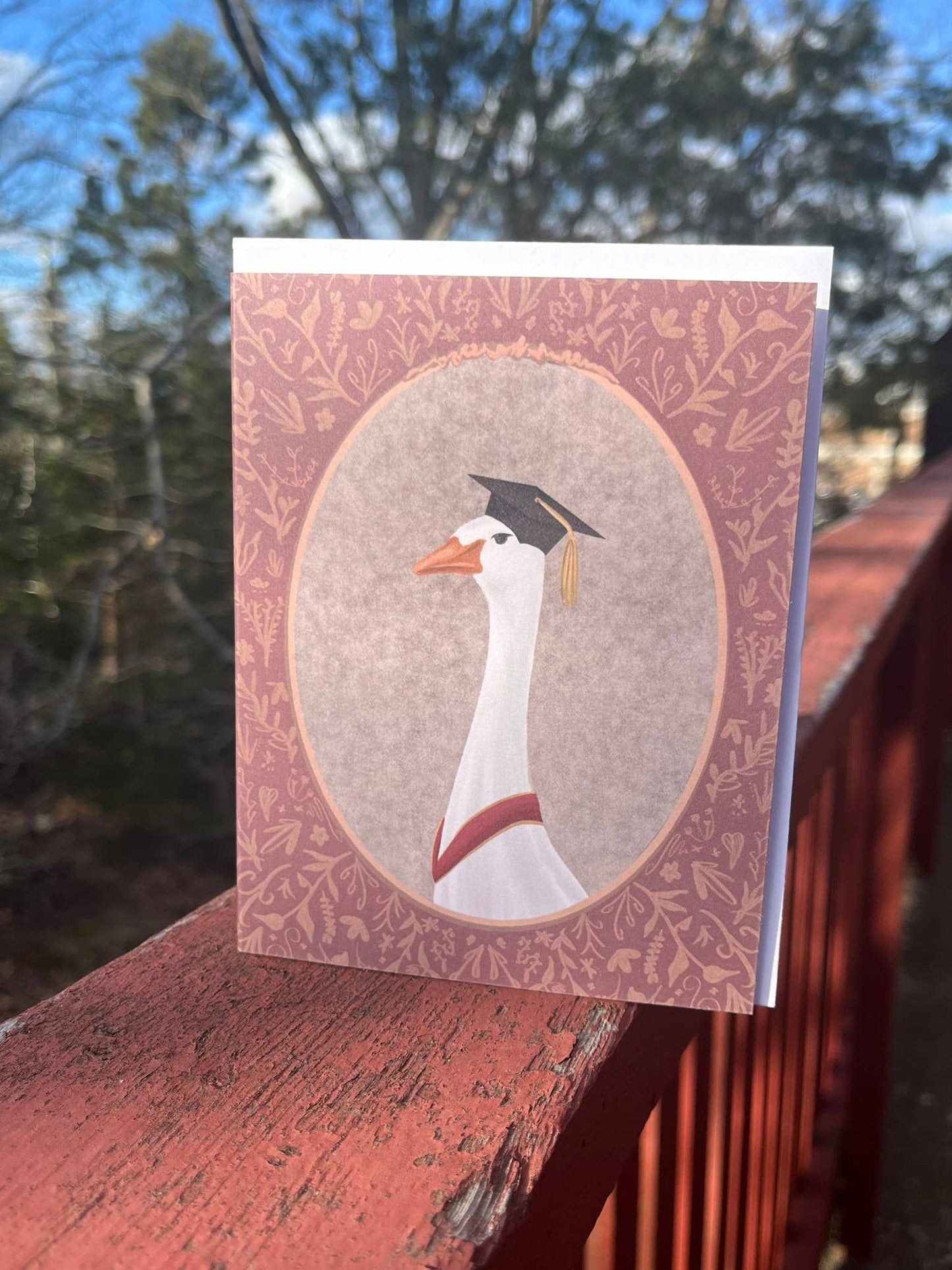 Vintage Silly Goose Graduation Card