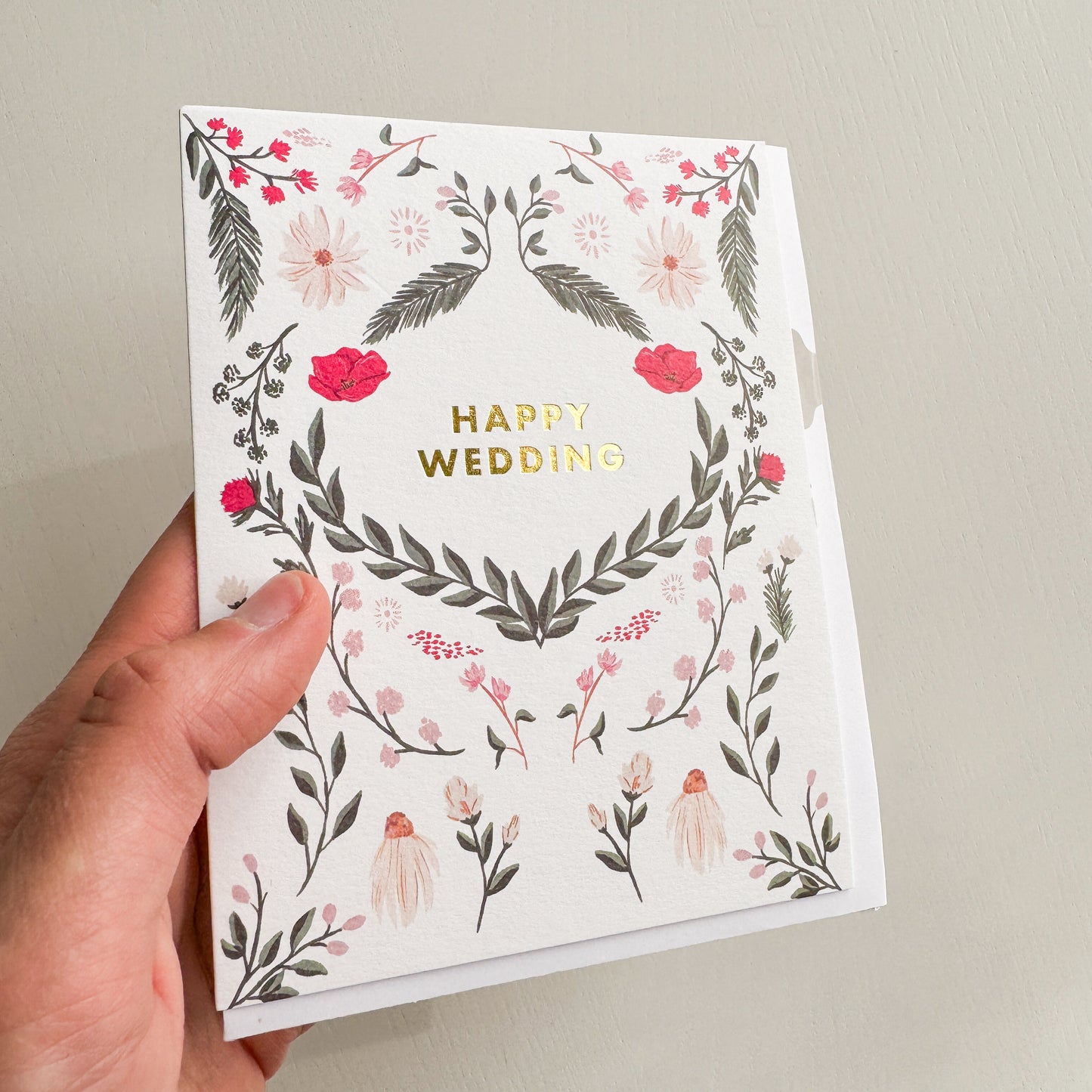 Happy Wedding - Wedding Card