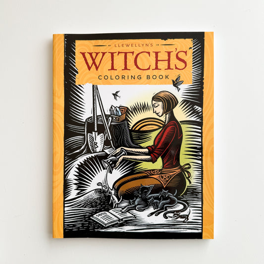 Witch's Coloring Book