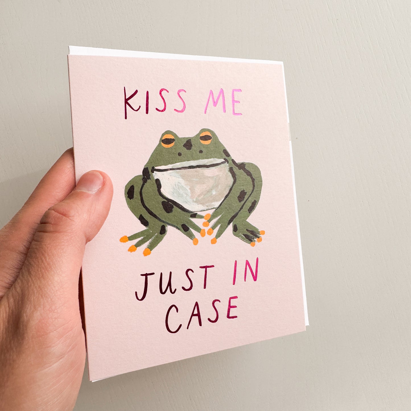 Cute Frog Kiss