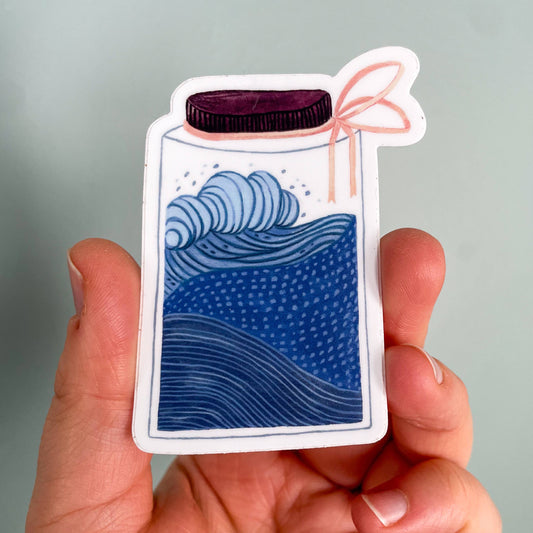 The Ocean is a Gift Sticker