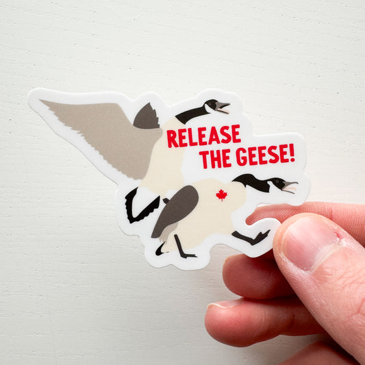 Release the Geese Sticker