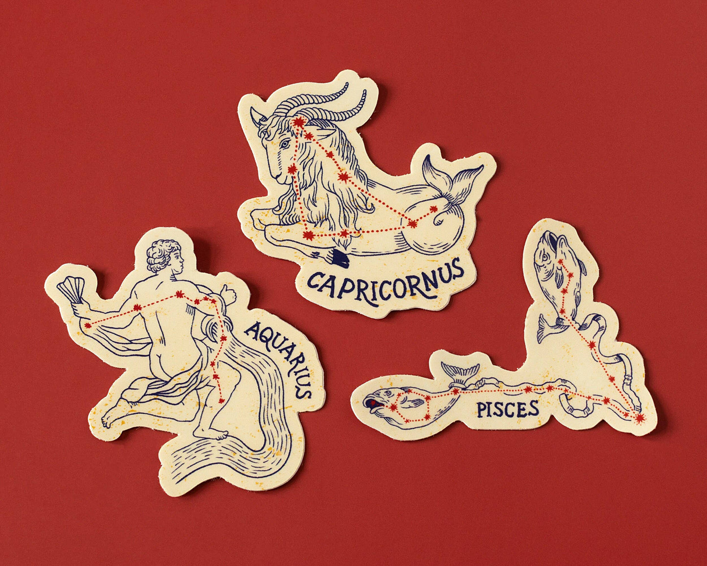 Zodiac Constellation Vinyl Stickers