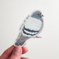Trying My Best Pigeon Sticker
