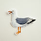 Meddlesome And Non Compliant Seagull Sticker