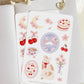Sakura 4x6 Paper Sticker Sheet