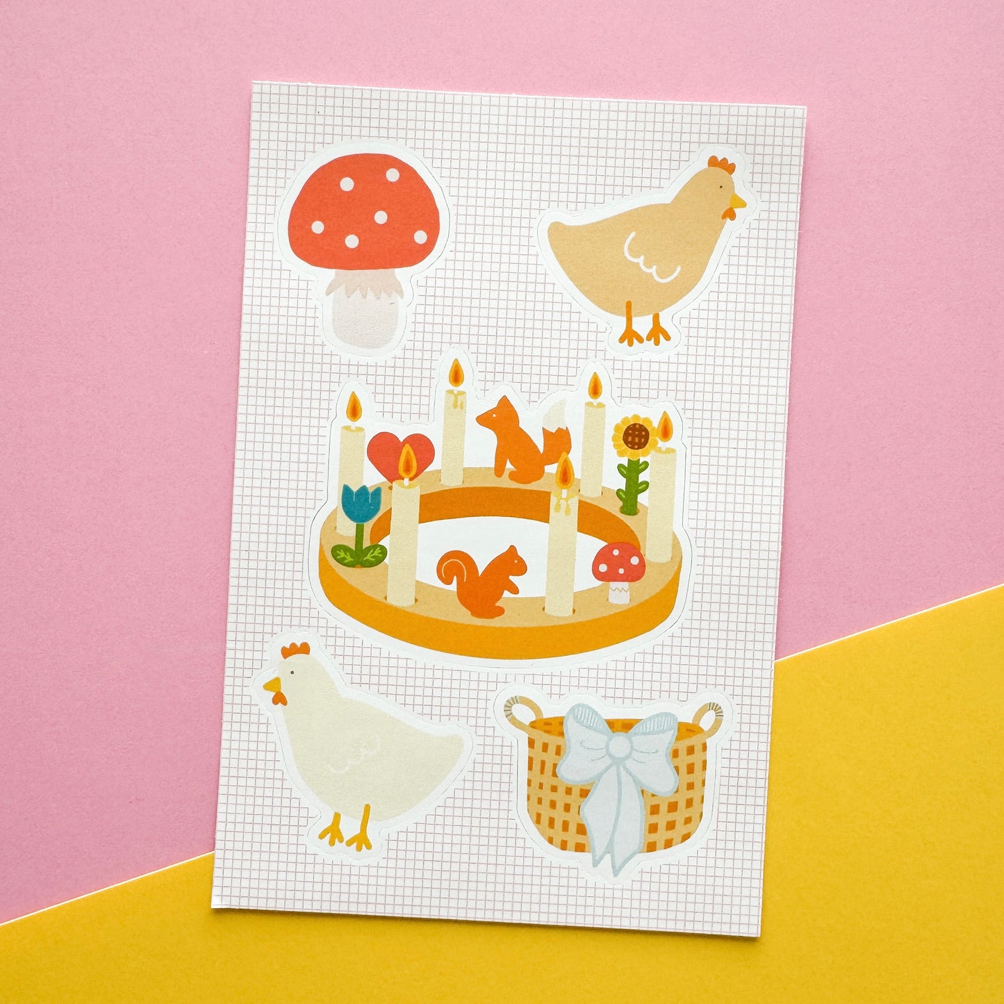 Celebration Ring Vinyl Sticker Sheet