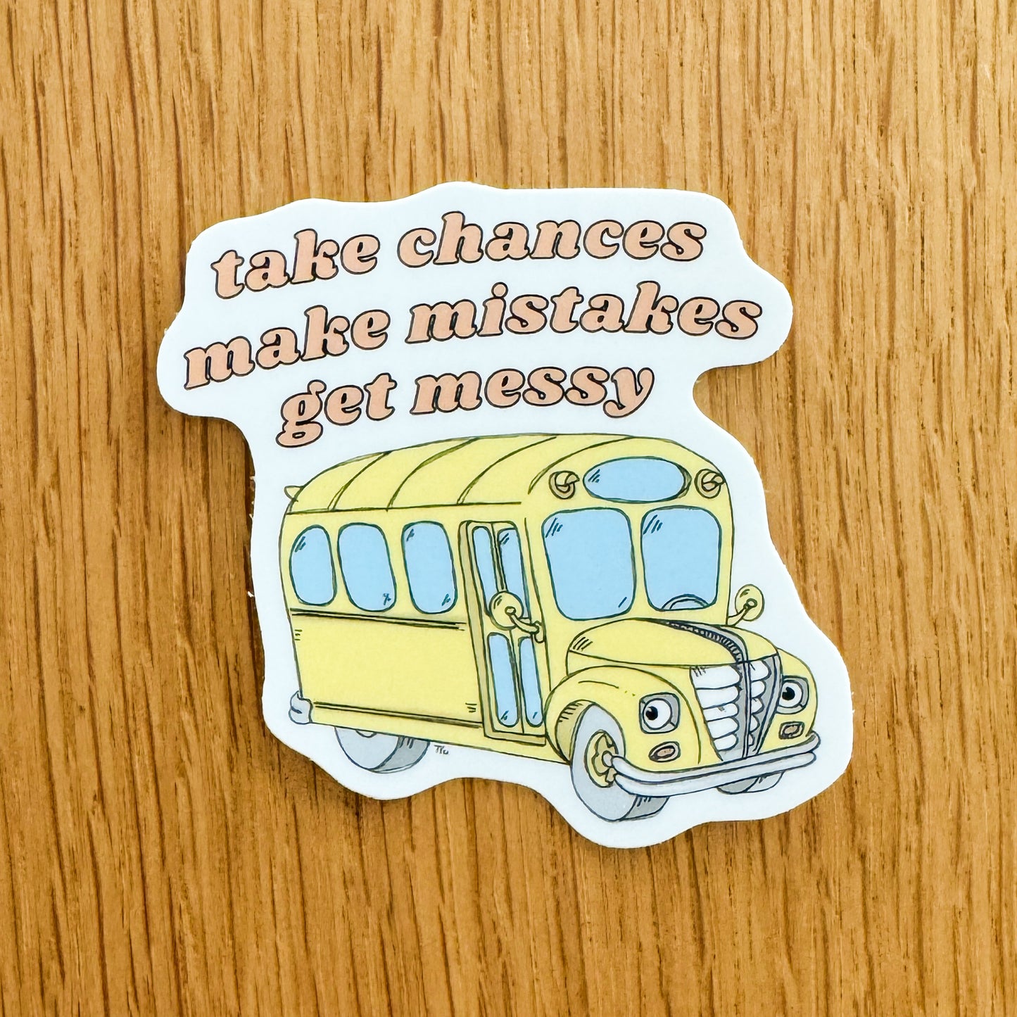 School Bus Sticker