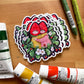 Strawberry Buddies Vinyl Sticker