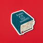 Social Awkwardness Book Vinyl Sticker