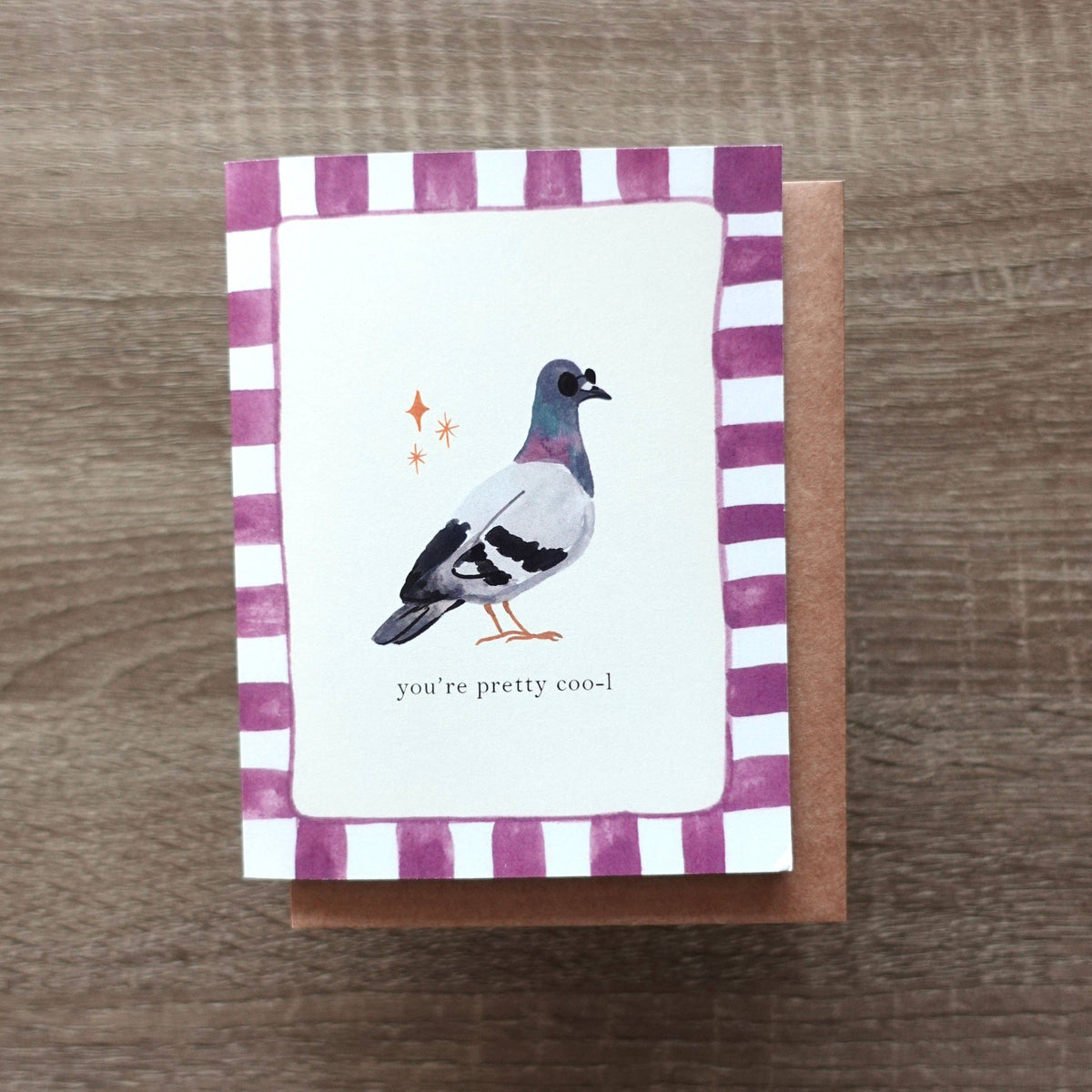 Cool Pigeon Card