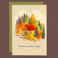 This Season Reminds Me of You Cozy Fall Greeting Card