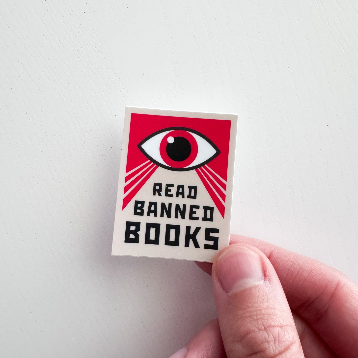 Read Banned Books Sticker