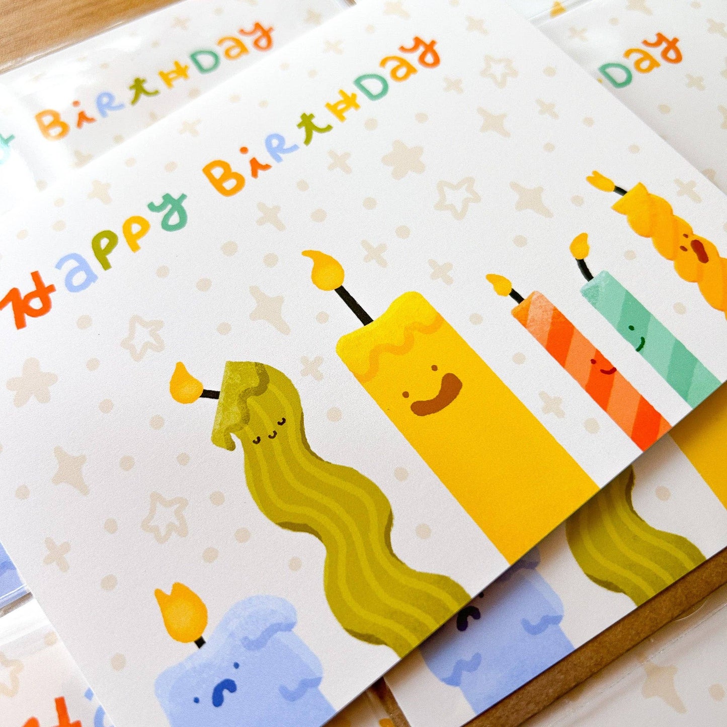 Happy Birthday Candles Card