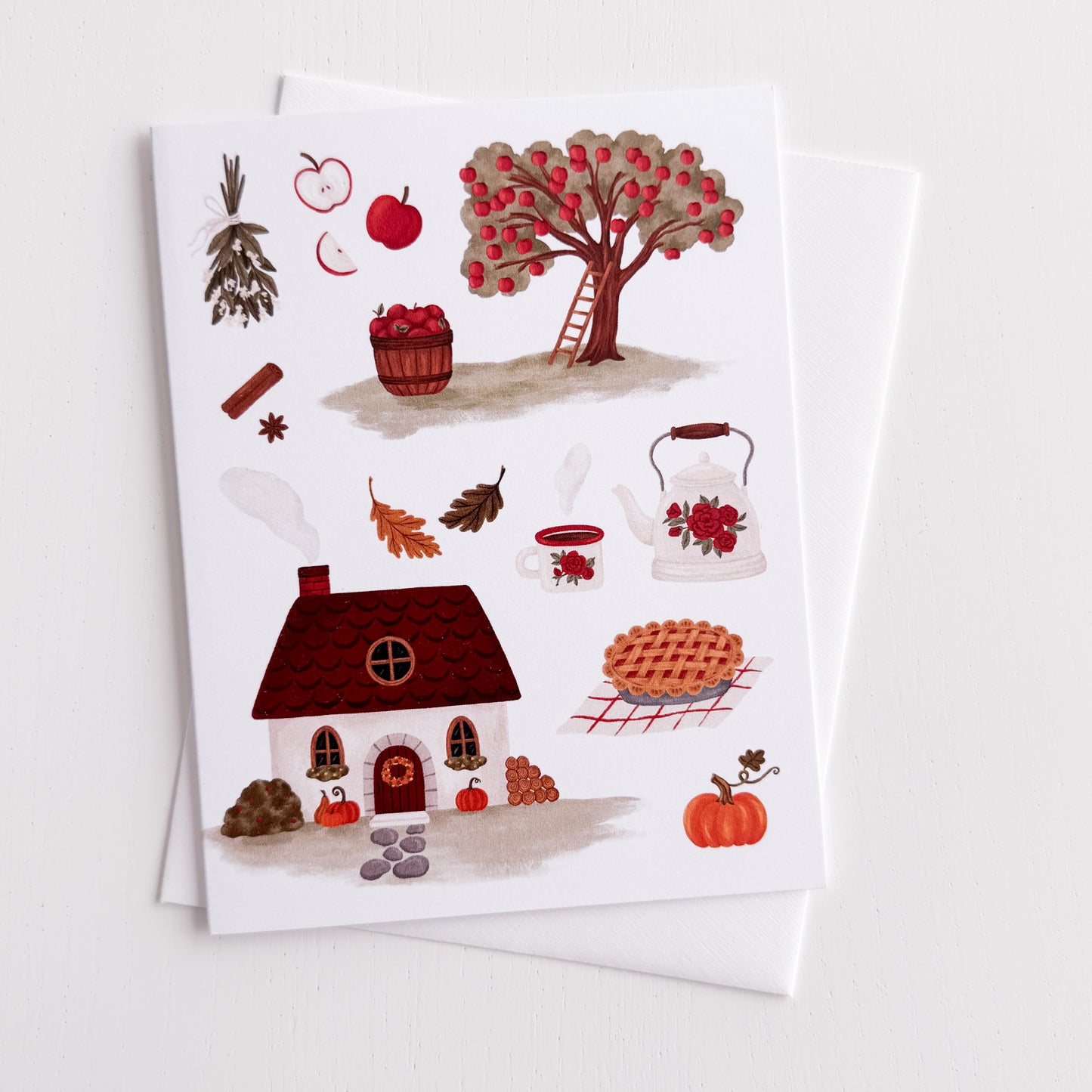 Cozy Autumn Greeting Card