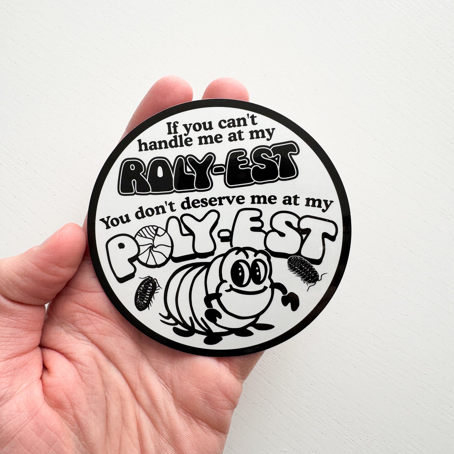 Roly Poly Sticker