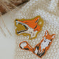 Smiling Fox Sticker