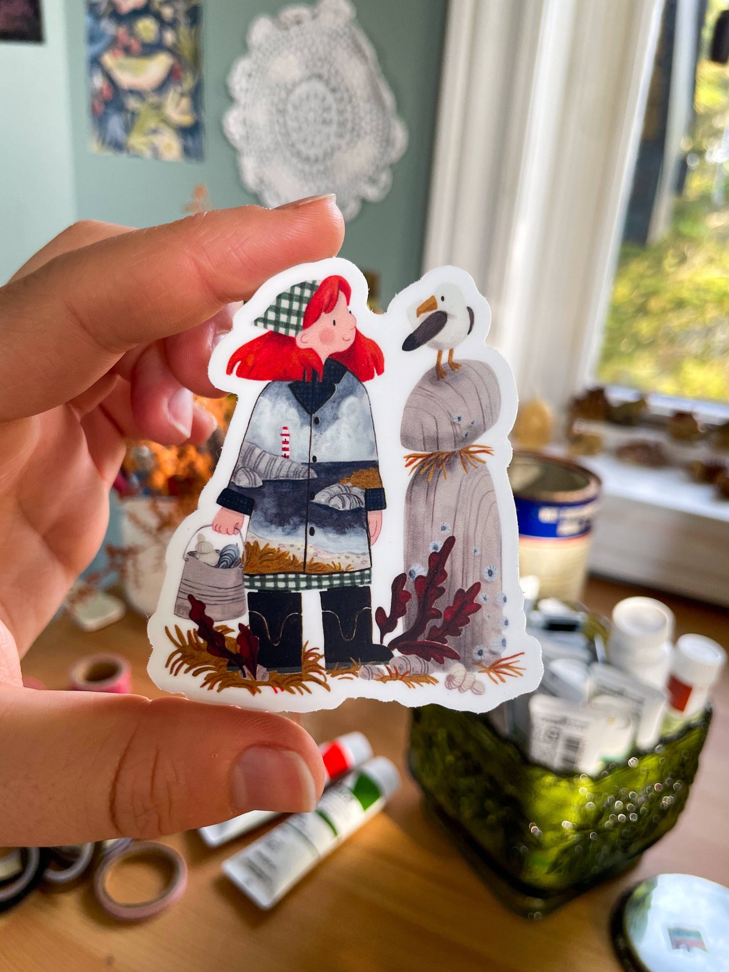 Seaside Jacket Sticker