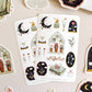 Secret Garden 4x6 Paper Sticker Sheet