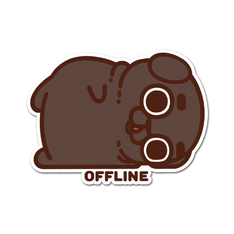 Offline Ollie Sticker