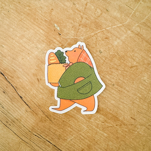 Market Bear Sticker