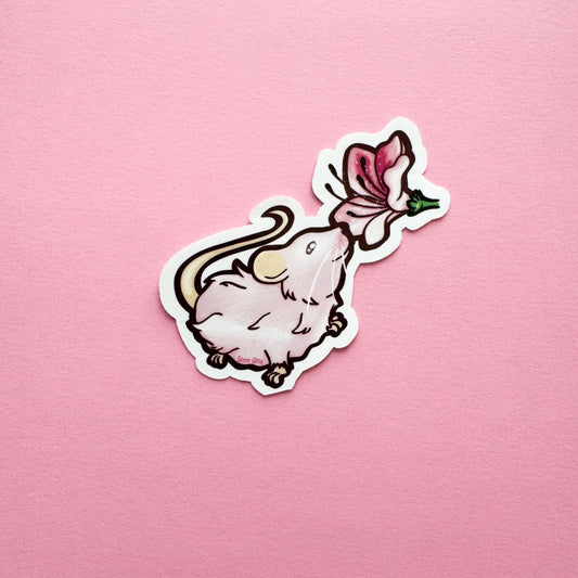Fluffy Rat Sticker