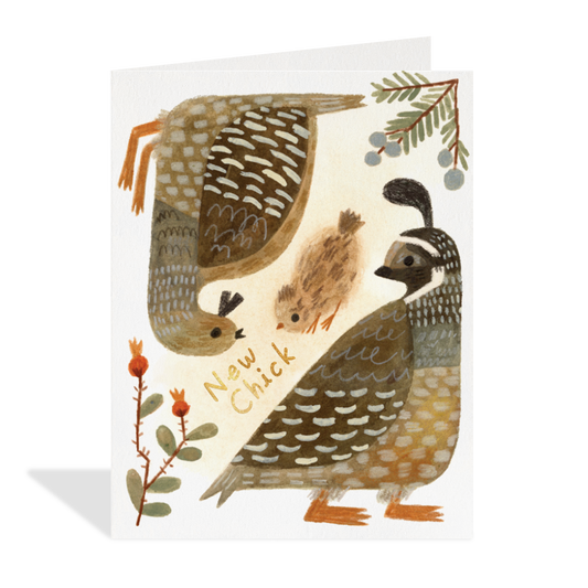 New Chick Greeting Card