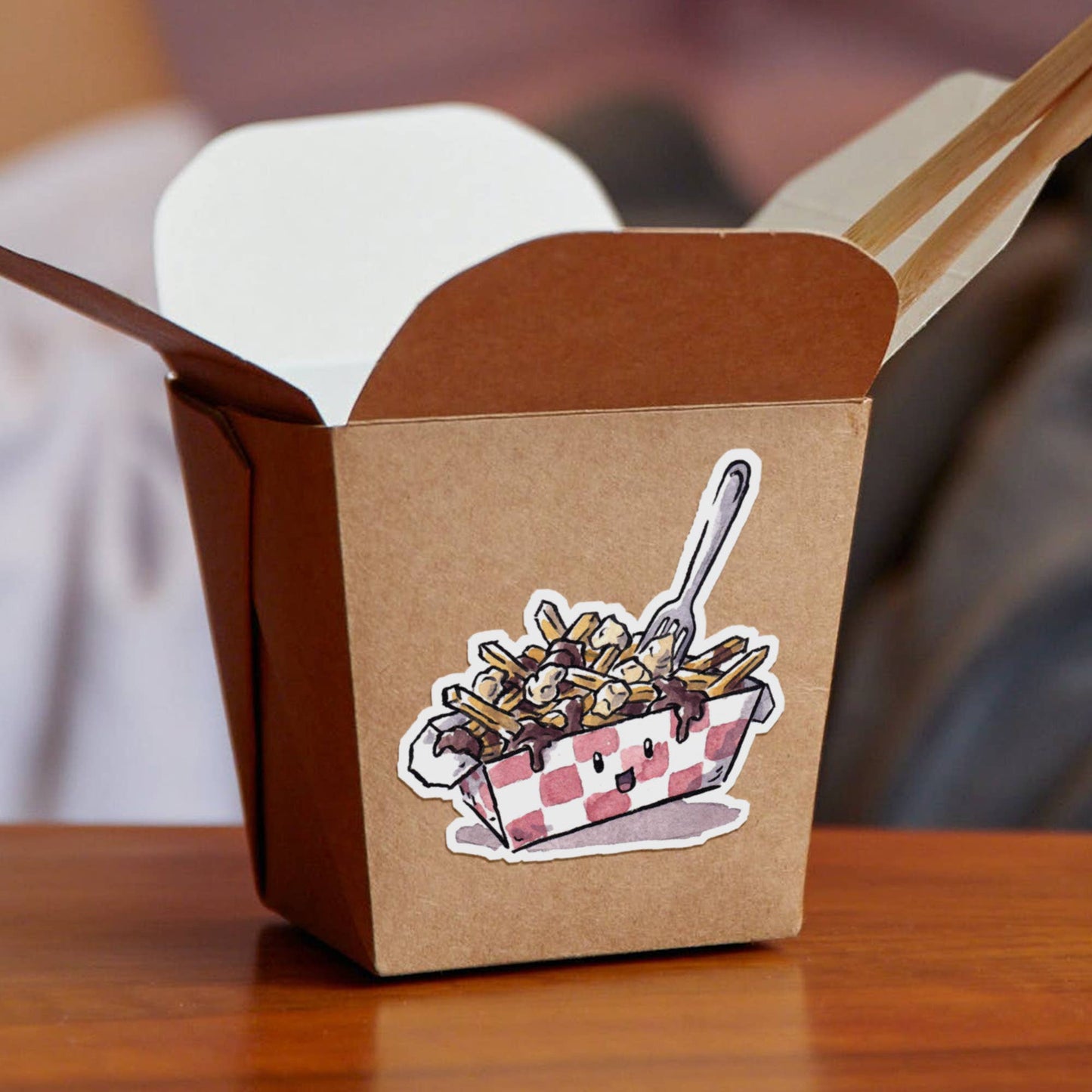 Poutine Sticker