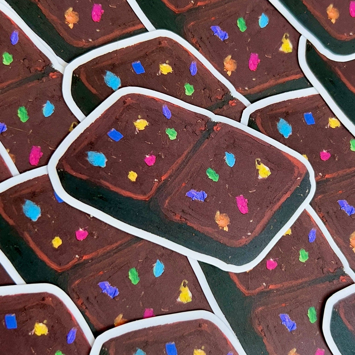 Cosmic Brownie Vinyl Sticker