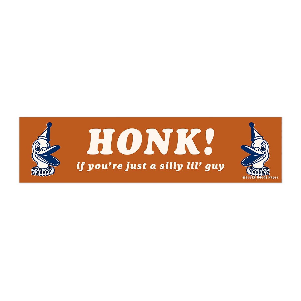 Silly Lil' Guy Bumper Sticker